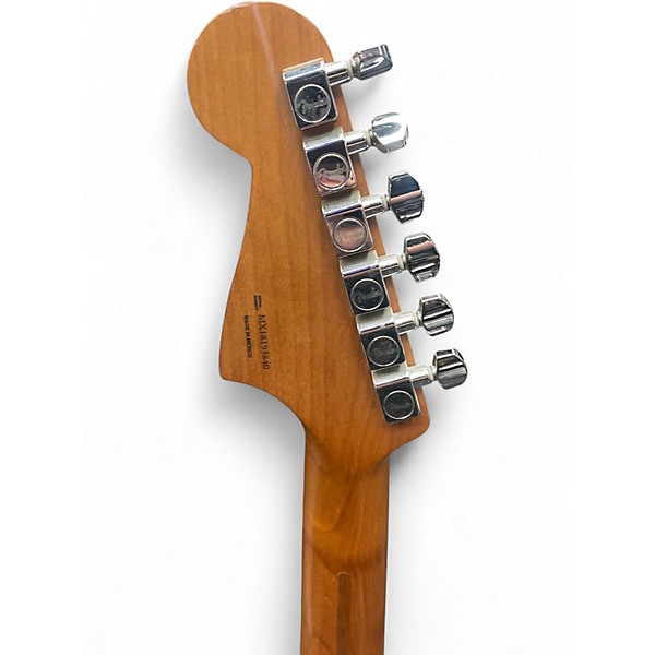 Used Fender The Powercaster White Opal Solid Body Electric Guitar