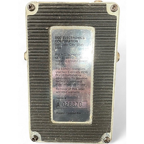 Used DOD 525 COMPRESSOR LIMITER Effect Pedal