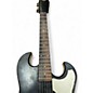 Vintage 1960s Silvertone 60'S 1448 Black Solid Body Electric Guitar