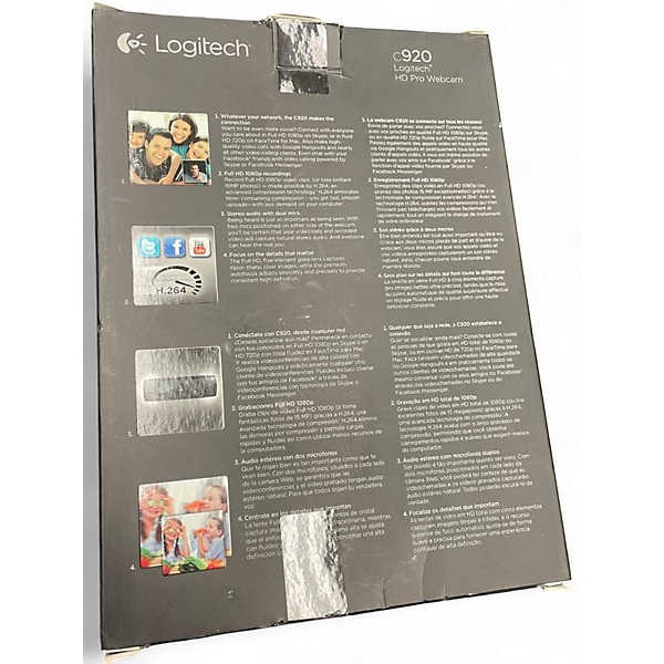 Used Logitech C920 Video Recorder
