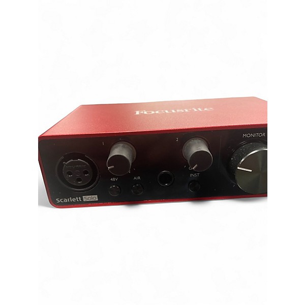 Used Focusrite Scarlett Solo Gen 3 Audio Interface