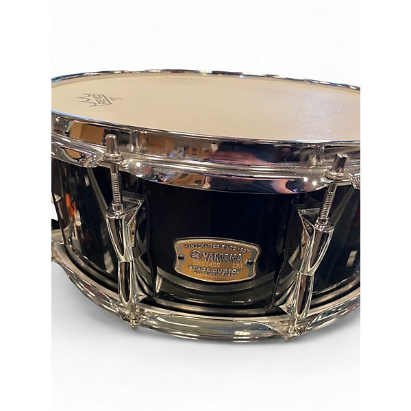 Used Yamaha 5.5X14 Stage Custom Snare Black Drum