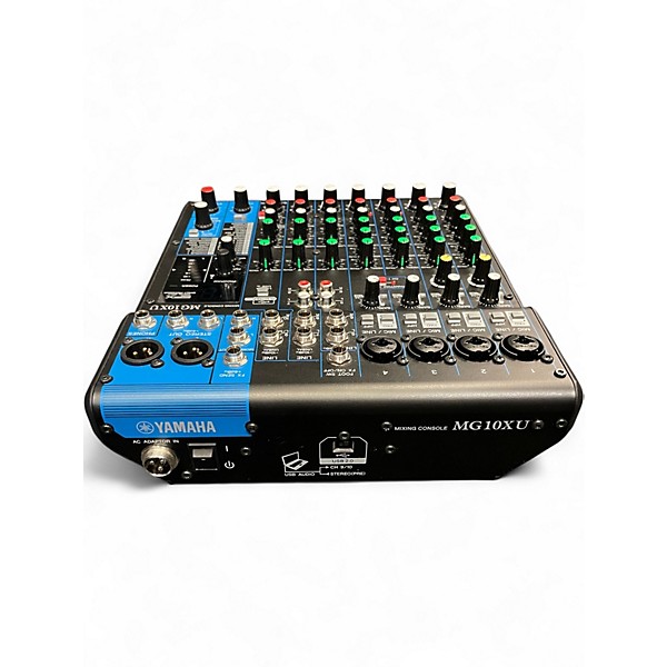 Used Yamaha MG10XU 10 Channel Mixer with Effects Unpowered Mixer