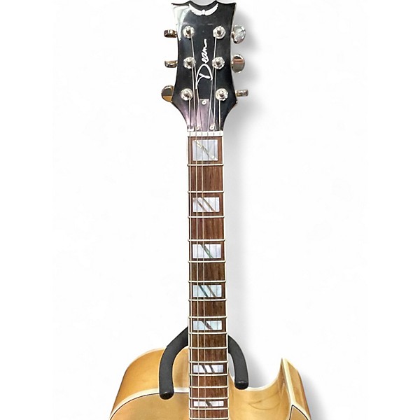 Used Dean Palomino Natural Hollow Body Electric Guitar