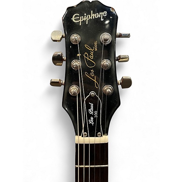 Used Epiphone Les Paul 100 Bolt On 2 Color Sunburst Solid Body Electric Guitar
