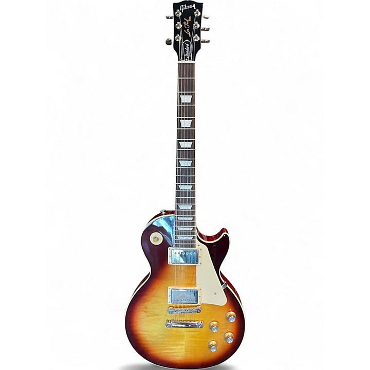ace frehley tobacco burst Frehley's smoker Les Paul guitar 1973 Les Paul Deluxe “Standard