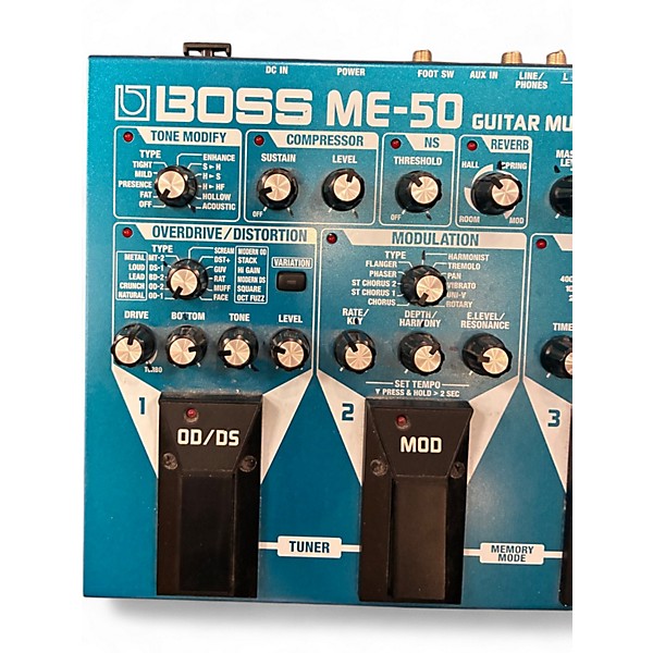 Used BOSS ME50 Guitar Multi Effect Processor