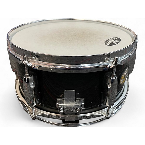 Used Pearl 10X5 Firecracker Snare Black Drum
