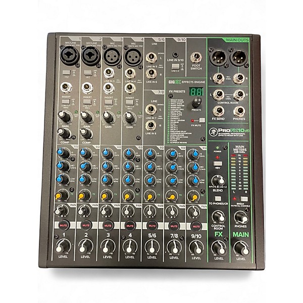 Used Mackie ProFX10v3 Unpowered Mixer