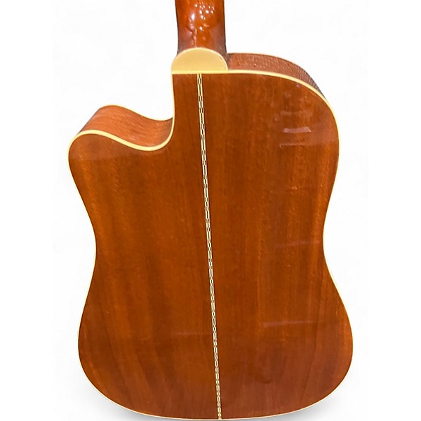 Used Mitchell MD100SCE Natural Acoustic Electric Guitar