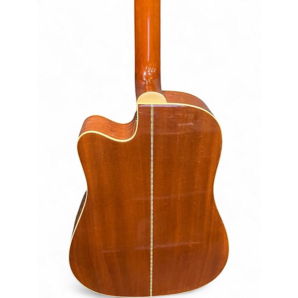 Used Mitchell MD100SCE Natural Acoustic Electric Guitar