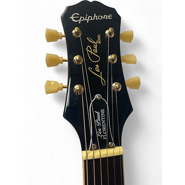 Used Epiphone Les Paul Standard Florentine Pro Cherry Burst Hollow Body Electric Guitar