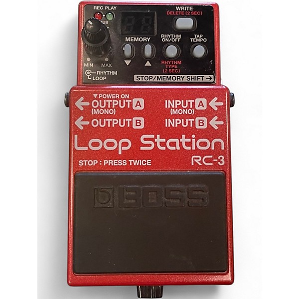 Used BOSS RC3 Loop Station Pedal