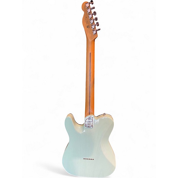 Used Fender Ultra Luxe Telecaster Transparent Surf Green Solid Body Electric Guitar