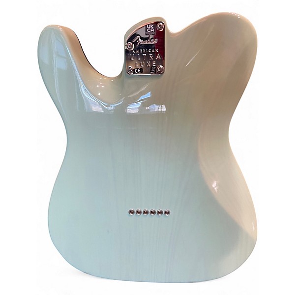 Used Fender Ultra Luxe Telecaster Transparent Surf Green Solid Body Electric Guitar