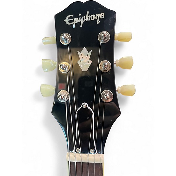 Used Epiphone ES-335 Figured Raspberry tea burst Hollow Body Electric Guitar