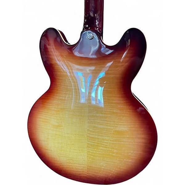 Used Epiphone ES-335 Figured Raspberry tea burst Hollow Body Electric Guitar