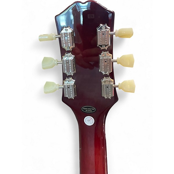 Used Epiphone ES-335 Figured Raspberry tea burst Hollow Body Electric Guitar