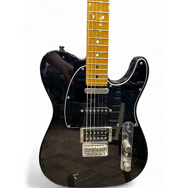 Used Fender Modern Player Telecaster Trans Black Solid Body Electric Guitar
