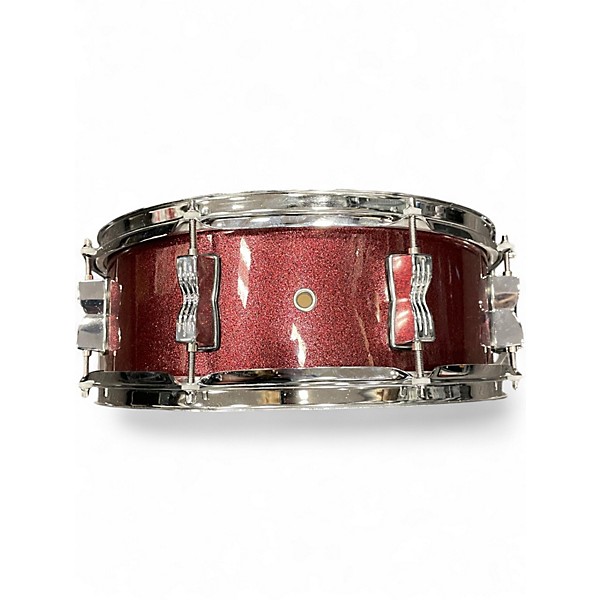 Used Ludwig 14X5.5 Breakbeats By Questlove Snare Red Sparkle Drum