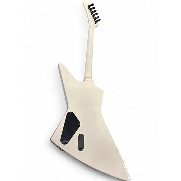 Used Iron Label VOYAGER Arctic White Solid Body Electric Guitar