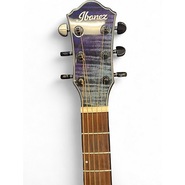 Used Ibanez AEWC32FMPSF BLUE FADE Acoustic Electric Guitar