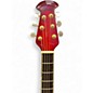 Used Ovation CELEBRITY RED BURST Acoustic Electric Guitar