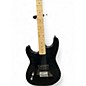 Used Rise by Sawtooth Electric Guitar Black Solid Body Electric Guitar