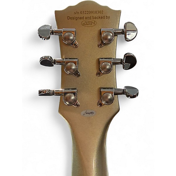 Used Firefly FFLP Silver Solid Body Electric Guitar