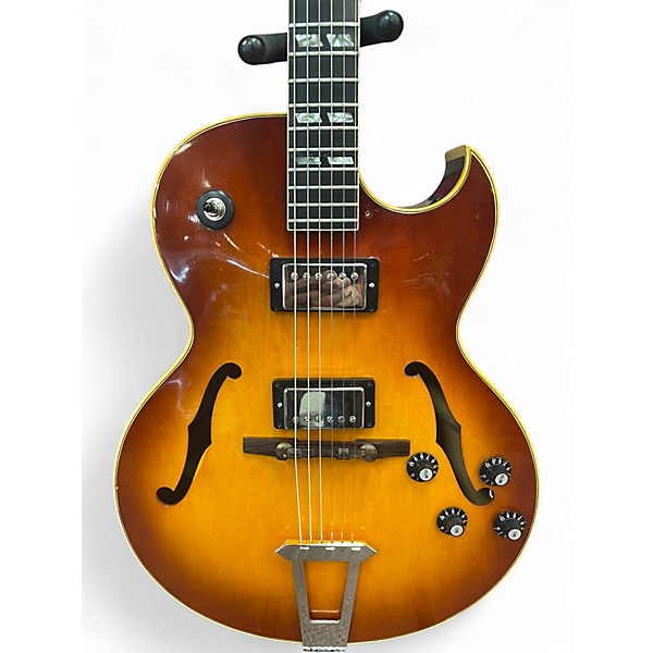 Vintage 1975 Gibson ES175D Cherry Sunburst Hollow Body Electric Guitar