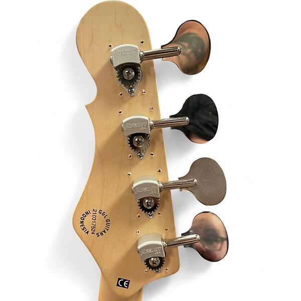 Used G&L Tribute Fallout Black Solid Body Electric Guitar