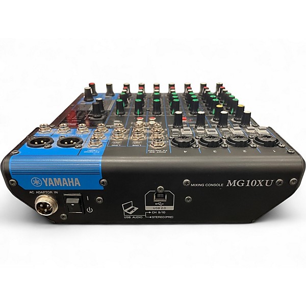 Used Yamaha MG10XU 10 Channel Mixer with Effects Unpowered Mixer