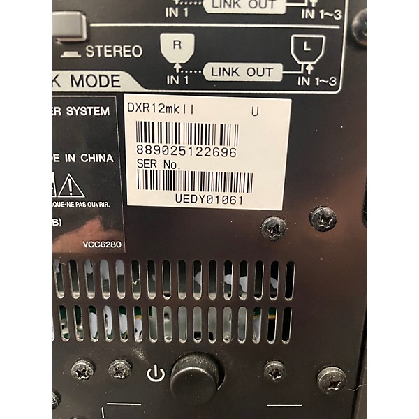 Used Yamaha dxr12mkii Powered Speaker
