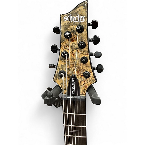 Used Schecter Guitar Research Omen Elite 6 Natural Solid Body Electric Guitar