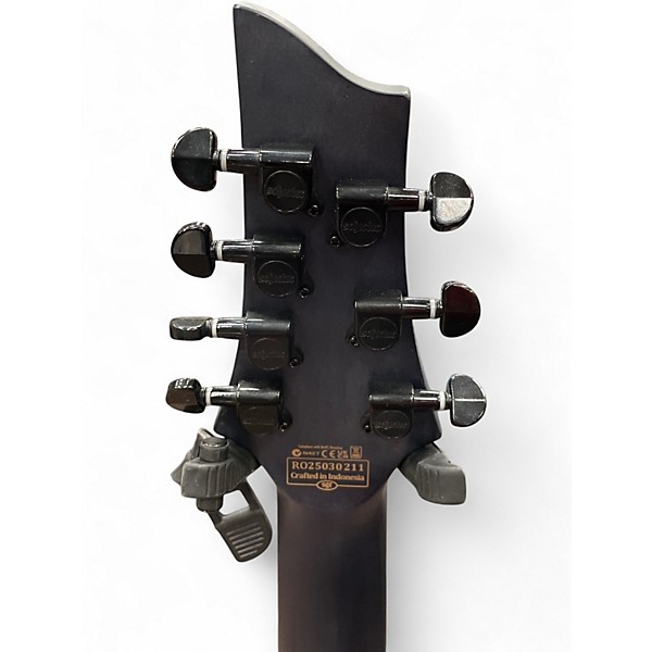 Used Schecter Guitar Research Omen Elite 6 Natural Solid Body Electric Guitar