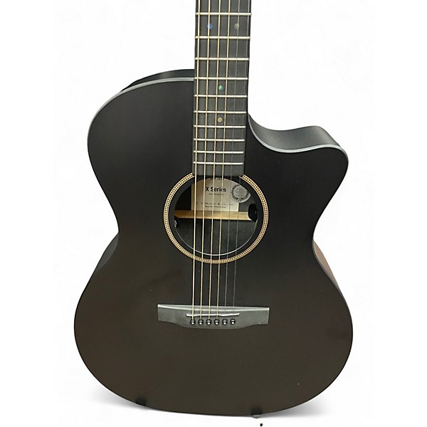 Used Martin GPC X1 MATTE BLACK Acoustic Electric Guitar