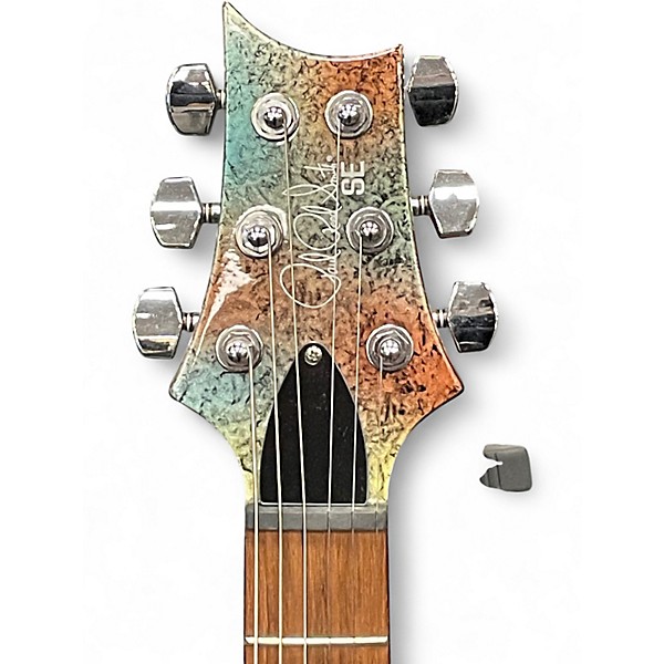 Used 2018 PRS SE Custom 24 Multi Foil Solid Body Electric Guitar