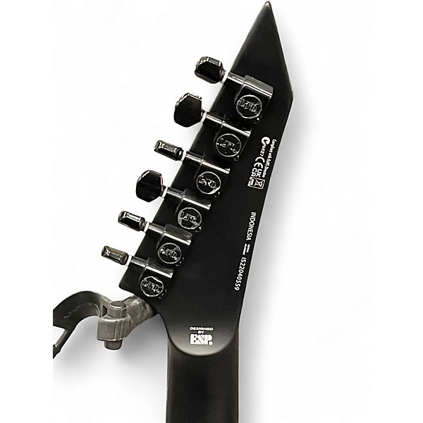 Used ESP EX201 Satin Black Solid Body Electric Guitar