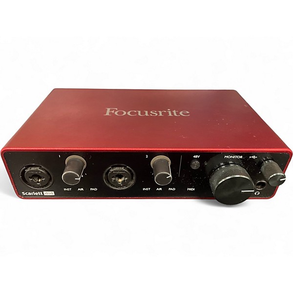 Used Focusrite Scarlett 4i4 Audio Interface