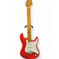 Used Squier Classic Vibe 1950S Stratocaster CORAL RED Solid Body Electric Guitar