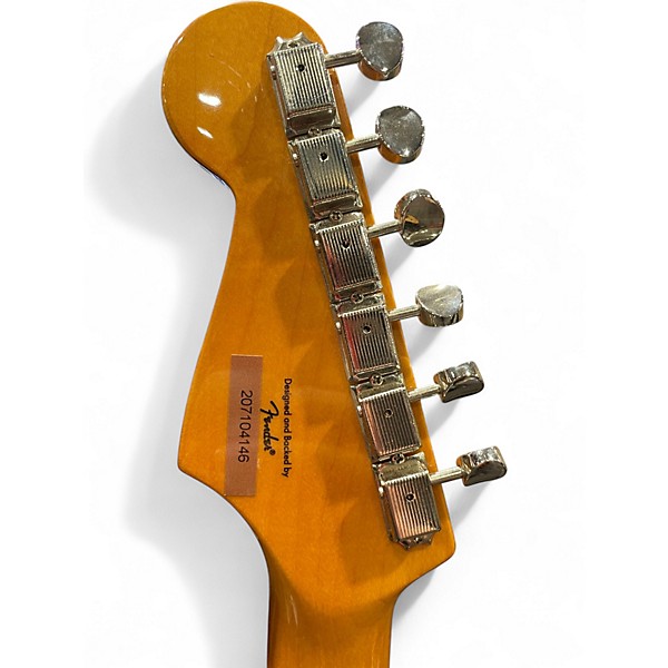 Used Squier Classic Vibe 1950S Stratocaster CORAL RED Solid Body Electric Guitar