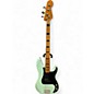 Used Squier Classic Vibe 1970S Precision Bass Surf Green Electric Bass Guitar thumbnail
