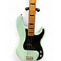 Used Squier Classic Vibe 1970S Precision Bass Surf Green Electric Bass Guitar