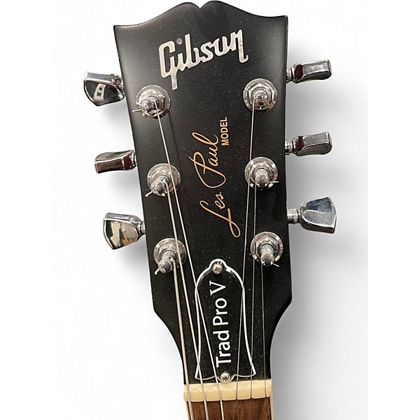 Used Gibson LES PAUL TRAD PRO V Wine Red Solid Body Electric Guitar