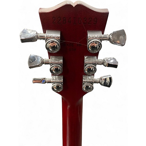 Used Gibson LES PAUL TRAD PRO V Wine Red Solid Body Electric Guitar