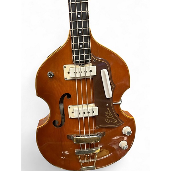 Vintage 1960s EKO 995 Natural Electric Bass Guitar