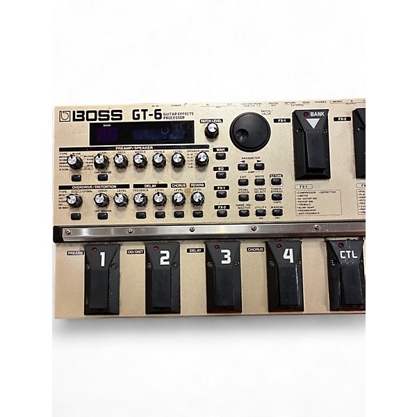 Used BOSS GT-6 Effect Processor