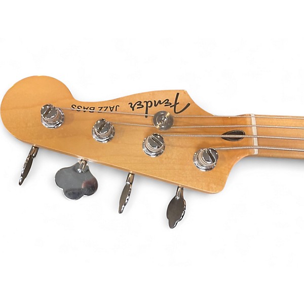 Used Fender Player Plus Jass Bass VINTAGE WHITE Electric Bass Guitar