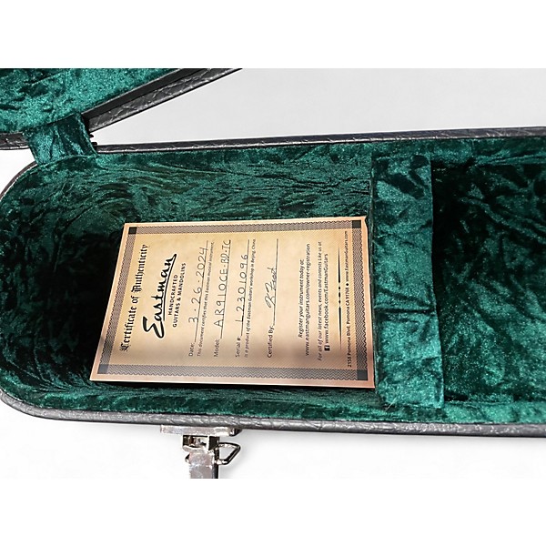 Used Eastman AR910CEBDTC Natural Hollow Body Electric Guitar