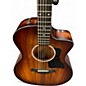 Used Taylor 224CEKDLX SHADED EDGEBURST Acoustic Electric Guitar